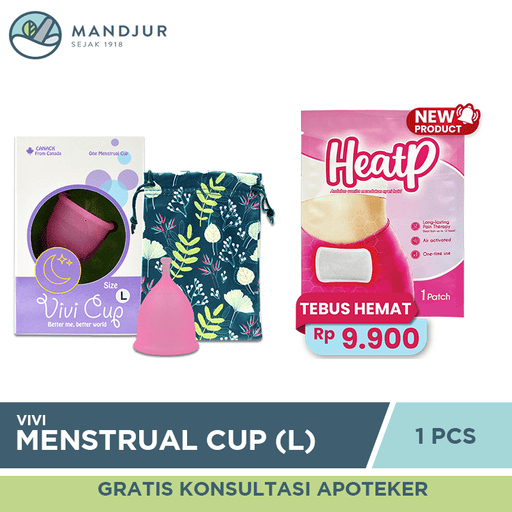 Vivi Menstrual Cup Size L - Apotek Mandjur