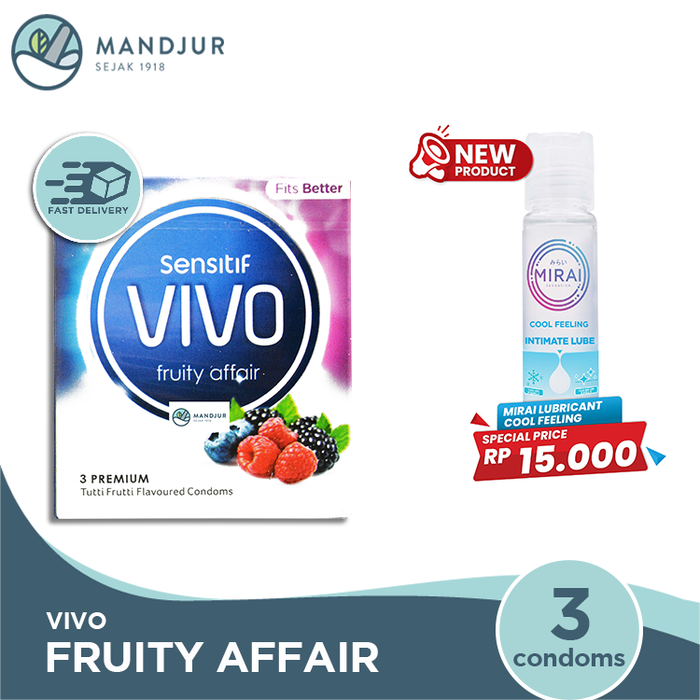 Kondom Vivo Fruity Affair