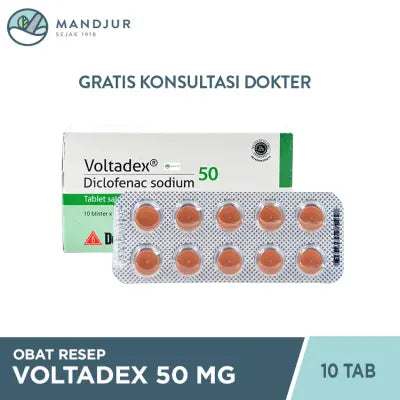 Voltadex 50 Mg 10 Tablet