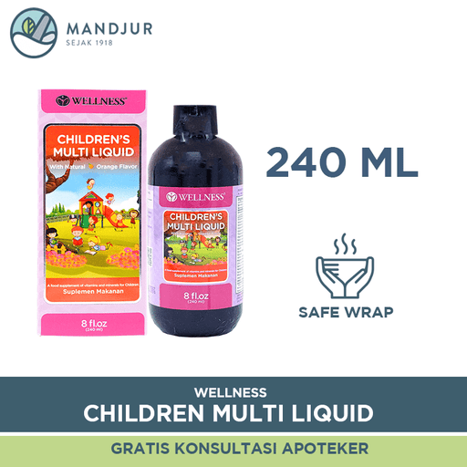 Wellness Children Multi Liquid - Apotek Mandjur