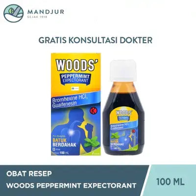 Woods Peppermint Expectorant 100 ML