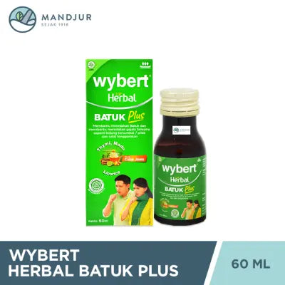 Wybert Herbal Batuk Plus 60 ML