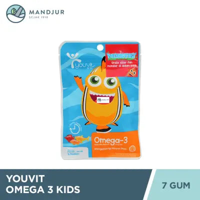 Youvit Omega 3 Kids 7 Gummies