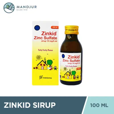 Zinkid Sirup 10 Mg/5 ML 100 ML