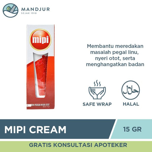 MIPI Cream 15 Gr - Apotek Mandjur