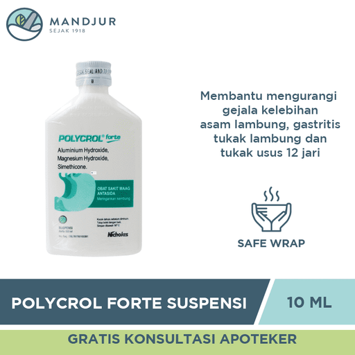 Polycrol Forte Suspensi 100 mL - Apotek Mandjur