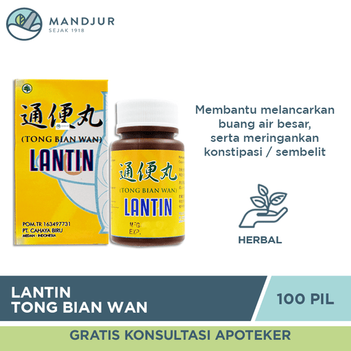 Lantin (Tong Bian Wan) - Apotek Mandjur