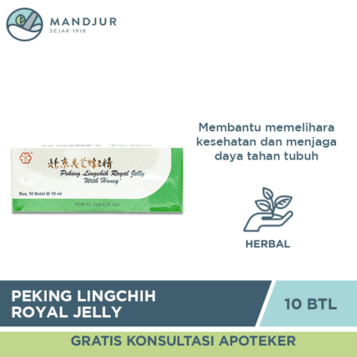 Peking Lingchih Royal Jelly - Apotek Mandjur