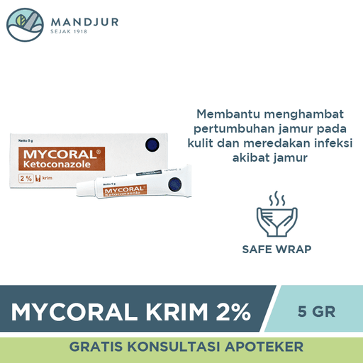 Mycoral Krim 2% - Apotek Mandjur