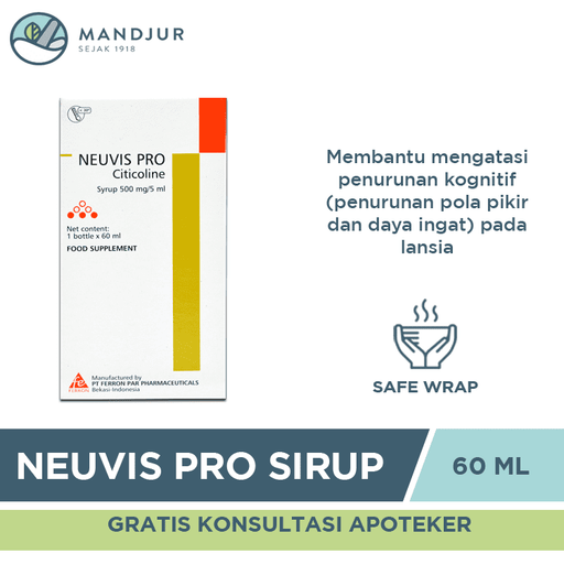 Neuvis Pro Sirup 60 mL - Apotek Mandjur