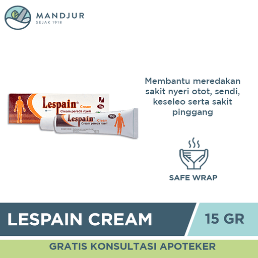 Lespain Cream 15 G - Apotek Mandjur
