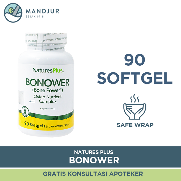Natures Plus Bonower (Bone Power) 90 Softgel