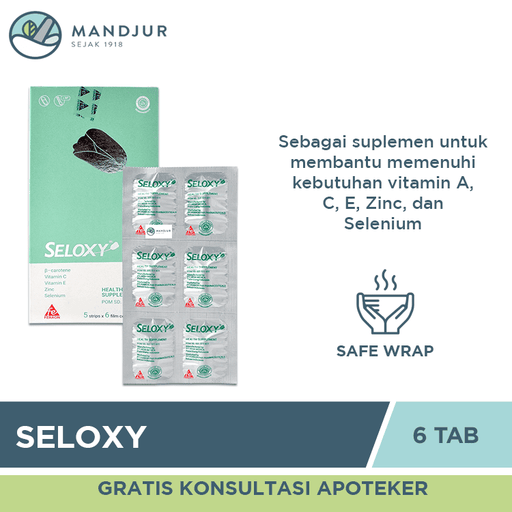 Seloxy 6 Kaplet - Apotek Mandjur
