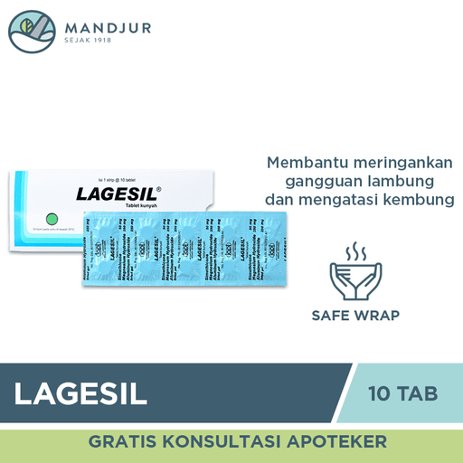 Lagesil 10 Tablet - Apotek Mandjur