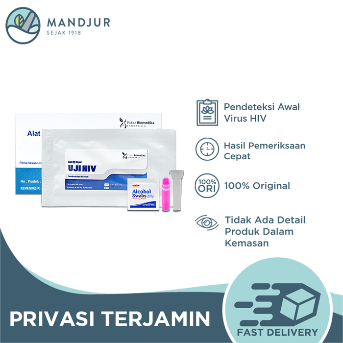 Alat UJI HIV - 1 Pcs - Apotek Mandjur