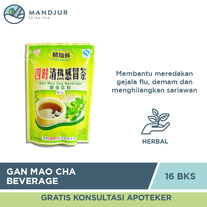 Gan Mao Cha Beverage - Apotek Mandjur