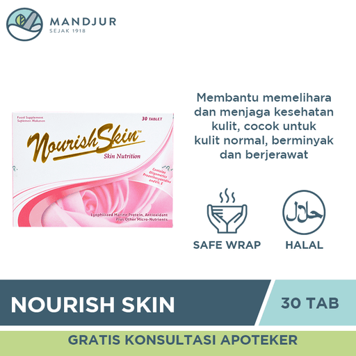 Nourish Skin 30 Tablet - Apotek Mandjur