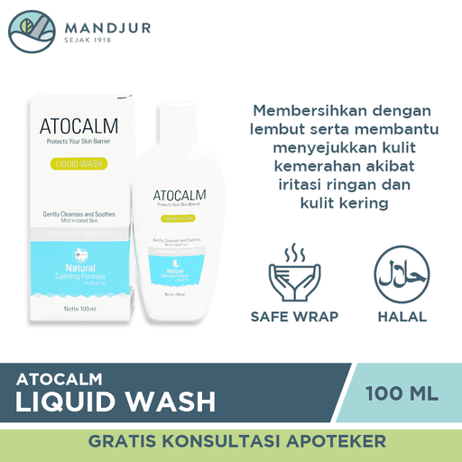 Atocalm Liquid Wash 100 ML - Apotek Mandjur