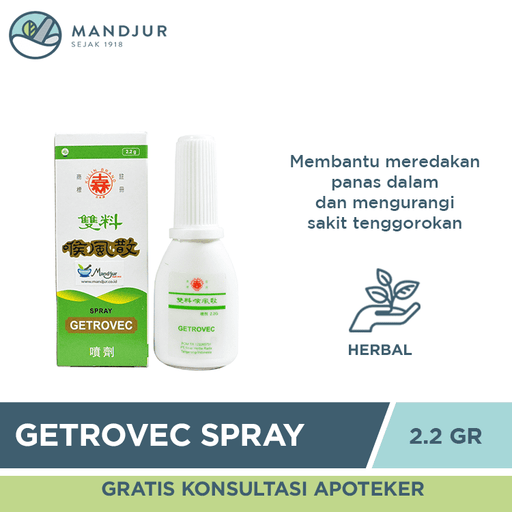 Getrovec Spray - Apotek Mandjur