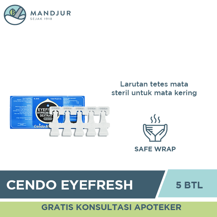 Cendo Eyefresh Minidose 0.6 mL - Apotek Mandjur