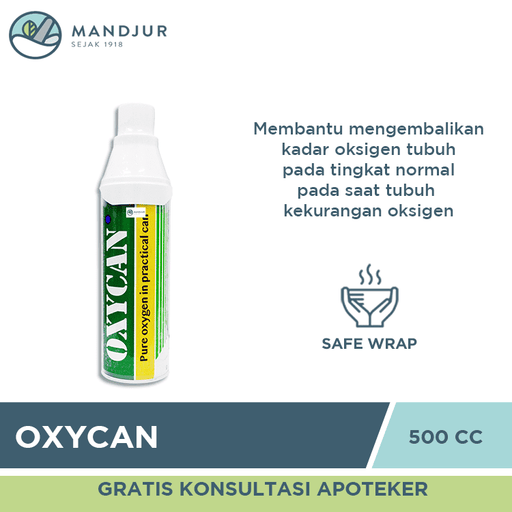 Oxycan Green Kaleng 500 Cc - Apotek Mandjur