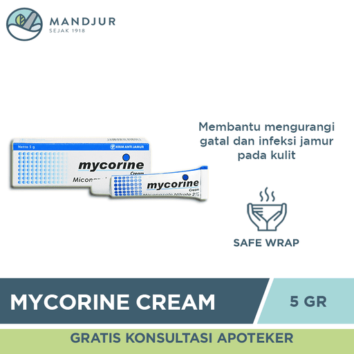 Mycorine Cream 5 Gr - Apotek Mandjur