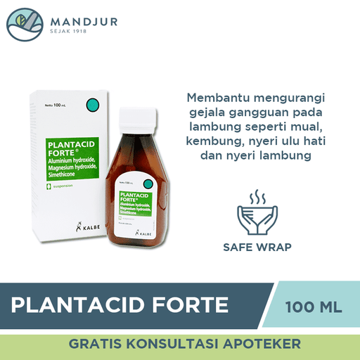 Plantacid Forte Sirup 100 mL - Apotek Mandjur