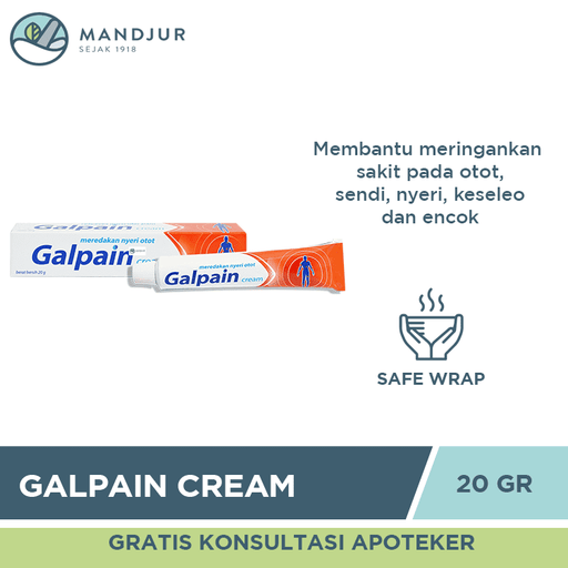 Galpain Cream 20 Gram - Apotek Mandjur