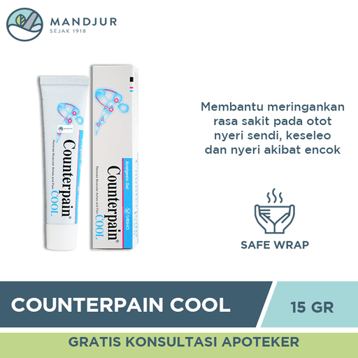 Counterpain Cool 15 Gr - Apotek Mandjur