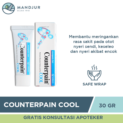Counterpain Cool 30 Gr - Apotek Mandjur
