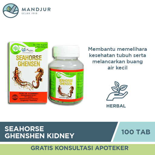 Sehat Ginjal (Sea Horse Ghenshen Kidney) - Apotek Mandjur
