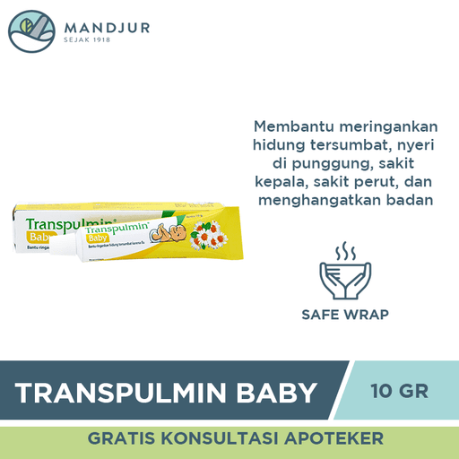 Transpulmin Baby Balsam 10 G - Apotek Mandjur