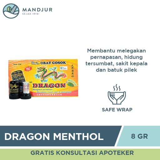 Dragon Menthol Cone - Apotek Mandjur