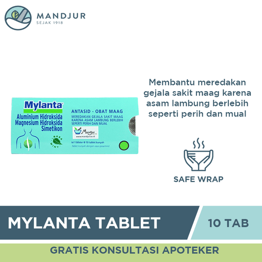 Mylanta Tablet - Apotek Mandjur