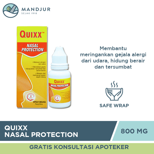 Quixx Nasal Protection 800 Mg - Apotek Mandjur