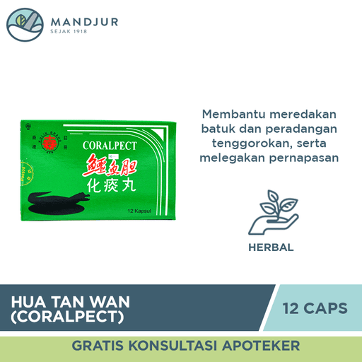 Hua Tan Wan (Coralpect) - Apotek Mandjur