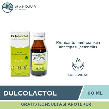 Dulcolactol Lactulosa Sirup 60 mL - Apotek Mandjur