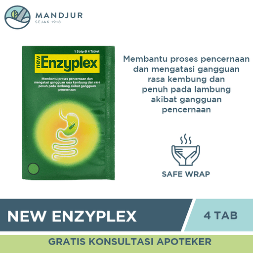 New Enzyplex 4 Tablet - Apotek Mandjur