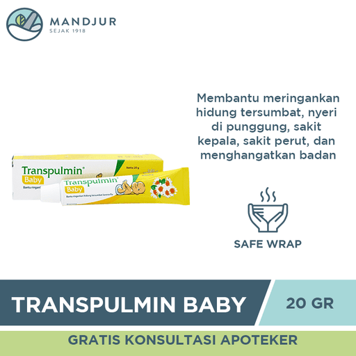 Transpulmin Baby Balsam 20 G - Apotek Mandjur