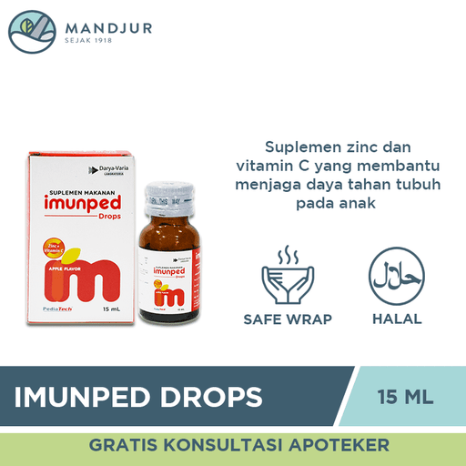 Imunped Drops 15 mL - Apotek Mandjur