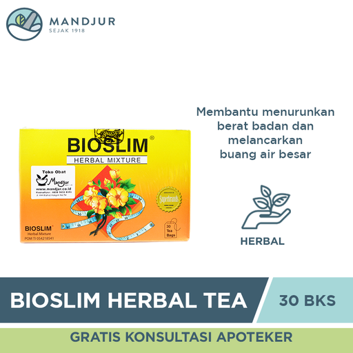 Bioslim Herbal Tea - Apotek Mandjur