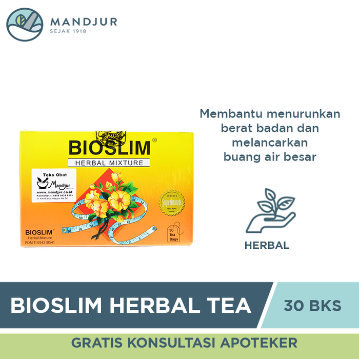 Bioslim Herbal Tea — Apotek Mandjur