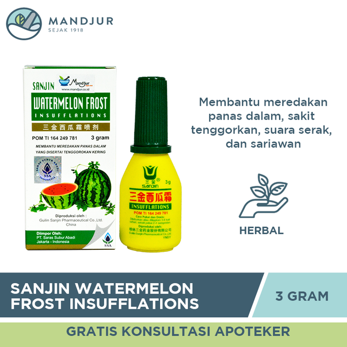Sanjin Watermelon Frost Insufflations - Apotek Mandjur