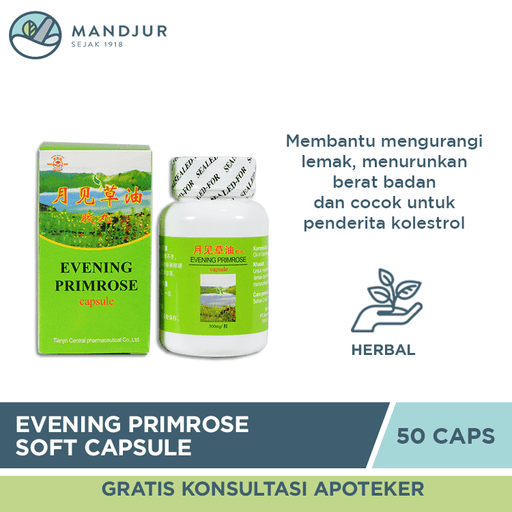 Evening Primrose Soft Capsules - Apotek Mandjur