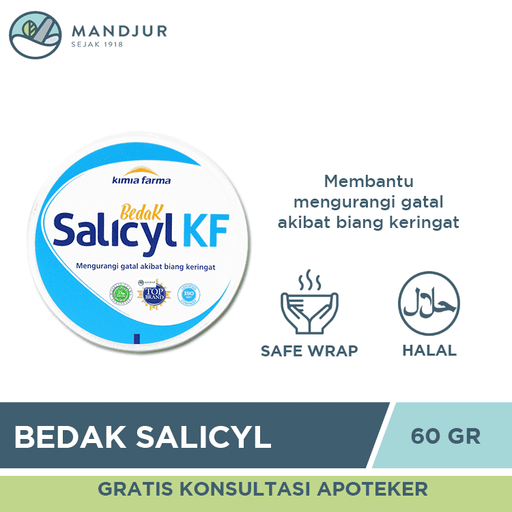 Bedak Salicyl KF - Apotek Mandjur
