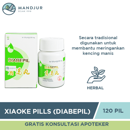 Xiaoke Pills (Diabepil) - Apotek Mandjur