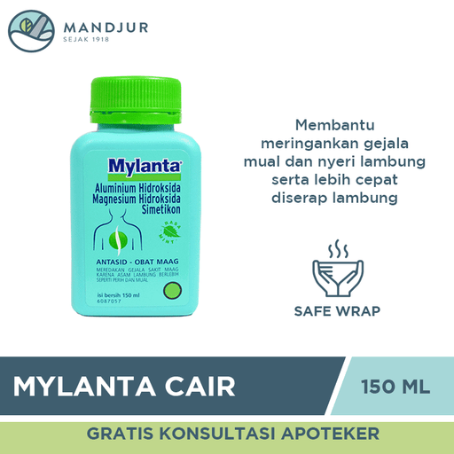 Mylanta Cair - 150 Ml - Apotek Mandjur