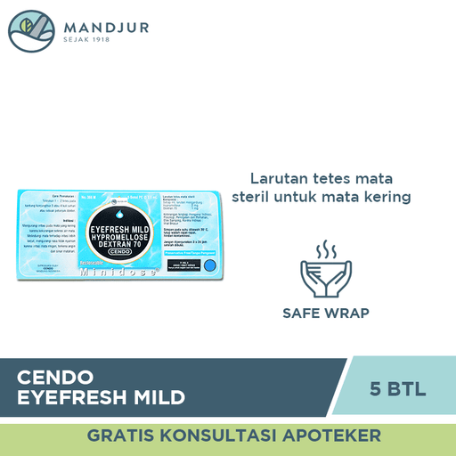 Cendo Eyefresh Mild Minidose 0.6 ML - Apotek Mandjur