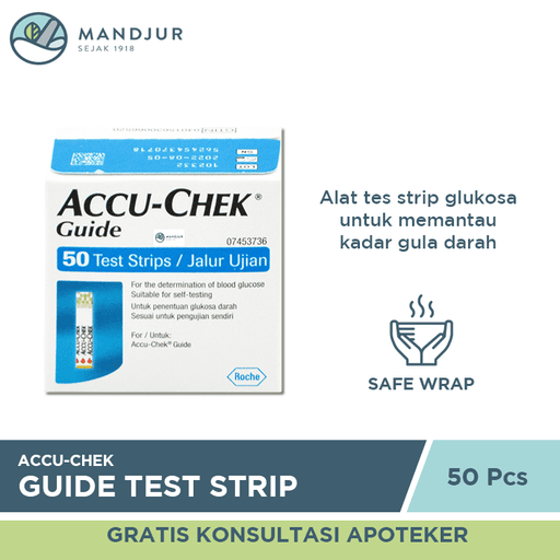 Accu-Chek Guide 50 Test Strip - Apotek Mandjur