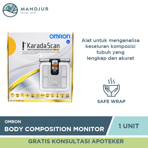 Omron Karada Scan Body Composition Monitor HBF-375 - Apotek Mandjur